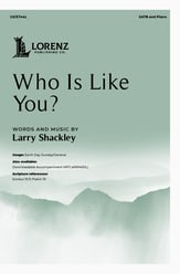 Who Is Like You? SATB choral sheet music cover